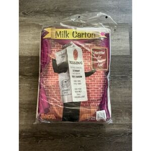 Rasta Imposta Milk Carton Full Body Halloween Costume OSFM